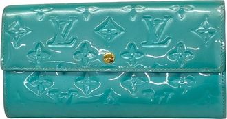 Louis Vuitton Blue Lagon Long Wallet (Bi-Fold) (Pre-Owned)