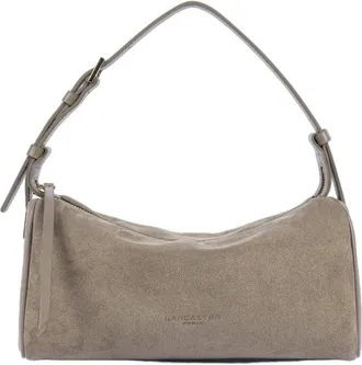Lancaster Sac rectangle Zipp&eacute; M - Bags - Mujer - Gris - ONE SIZE