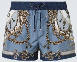 Dolce & Gabbana Printed swim trunks