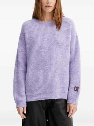 American Vintage East crew-neck sweater - Purple