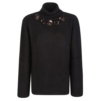 P.A.R.O.S.H. Turtlenecks, female, Black, XS, Ladyblum Turtle Neck Jumper