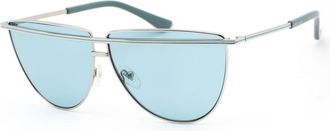 Guess Unisex Gu7852 Cateye Sunglasses Light Blue Metal - One Size