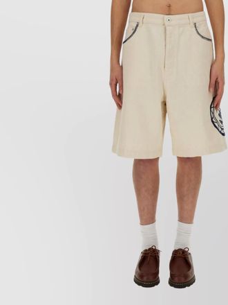 Dr&ocirc;le de Monsieur tailored bermuda shorts