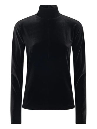 Forte_Forte high-neck T-shirt - women - Fabric - III - Black
