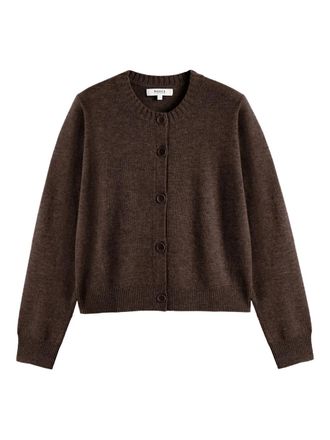 Chinti and Parker crew-neck cardigan - women - Cashmere/Wool - 3L - Brown