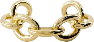 Isabel Marant Gouden Metalen Armband - Messing - Dames - Armbanden - Geel - S - Accessoires