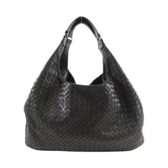 Bottega Veneta Pre-owned Shoulder Bags, female, Black, Size: ONE SIZE Pre-owned Lamb Shoulder Bag