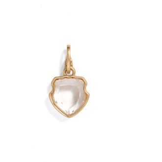 Clare Vivier Crest Charm in Clear at Nordstrom