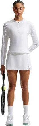 Nike Victory Straight Tennisrok - Dames - Tenniskleding - Wit - S - Polyester - Fitness