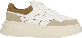 Ash Ivory Icone Suede Platform Sneakers