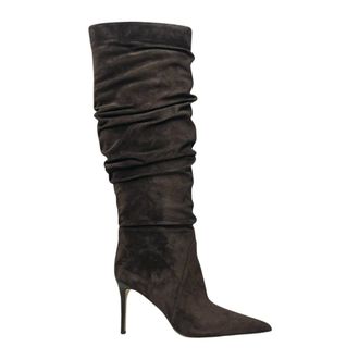 Michael Kors Stivale con Tacco Dawn - - Shoes - Donna - Marrone - 41 1/2 EU