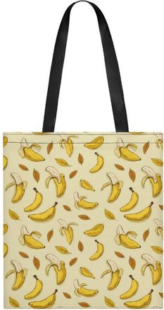 Generic Funny Banana Tote Bag for Women Men Shoulder Bags Purses Pouch Handbags