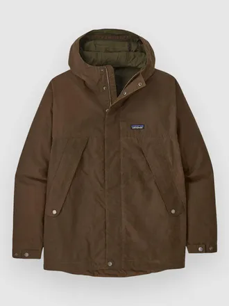 Patagonia Waxed Cotton Jacke coriander brown
