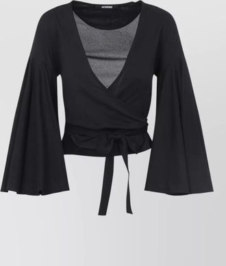 Jacquemus le cache coeur ventadou wrap top