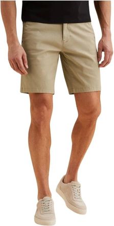Vanguard V65 Shorts Dobby Stretch - Heren - Korte broeken - Beige - Maat: 3XS Katoen