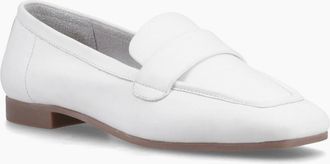 Hush Puppies Womens Sutton Womens Loafers - White - Size: 8