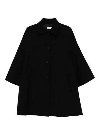 P.A.R.O.S.H. button-up cape - Black