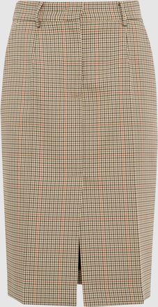 Tela Jupe Camden Camel Check