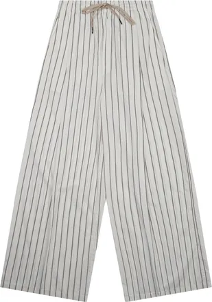Department Five Sly Light Background Vertical Trousers