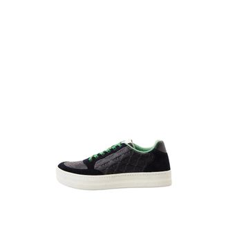 Emporio Armani Sneakers - Heren - Sneakers - Zwart - 39 EU - Leer - Schoenen