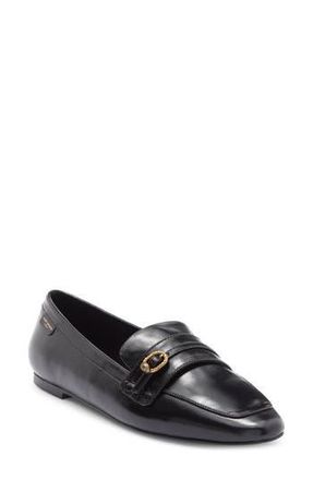 Kurt Geiger Mayfair Slim Apron Toe Loafer in Black at Nordstrom Rack, Size 8Us / 38.5Eu