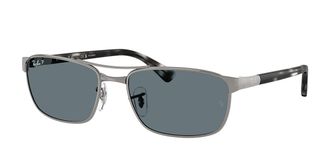 Ray-Ban RB3778 Polarized 004/3R Mens Sunglasses Gunmetal Size 60