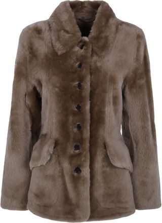 By Malene Birger Mujer, Chaquetas, Marr&oacute;n, Talla: S