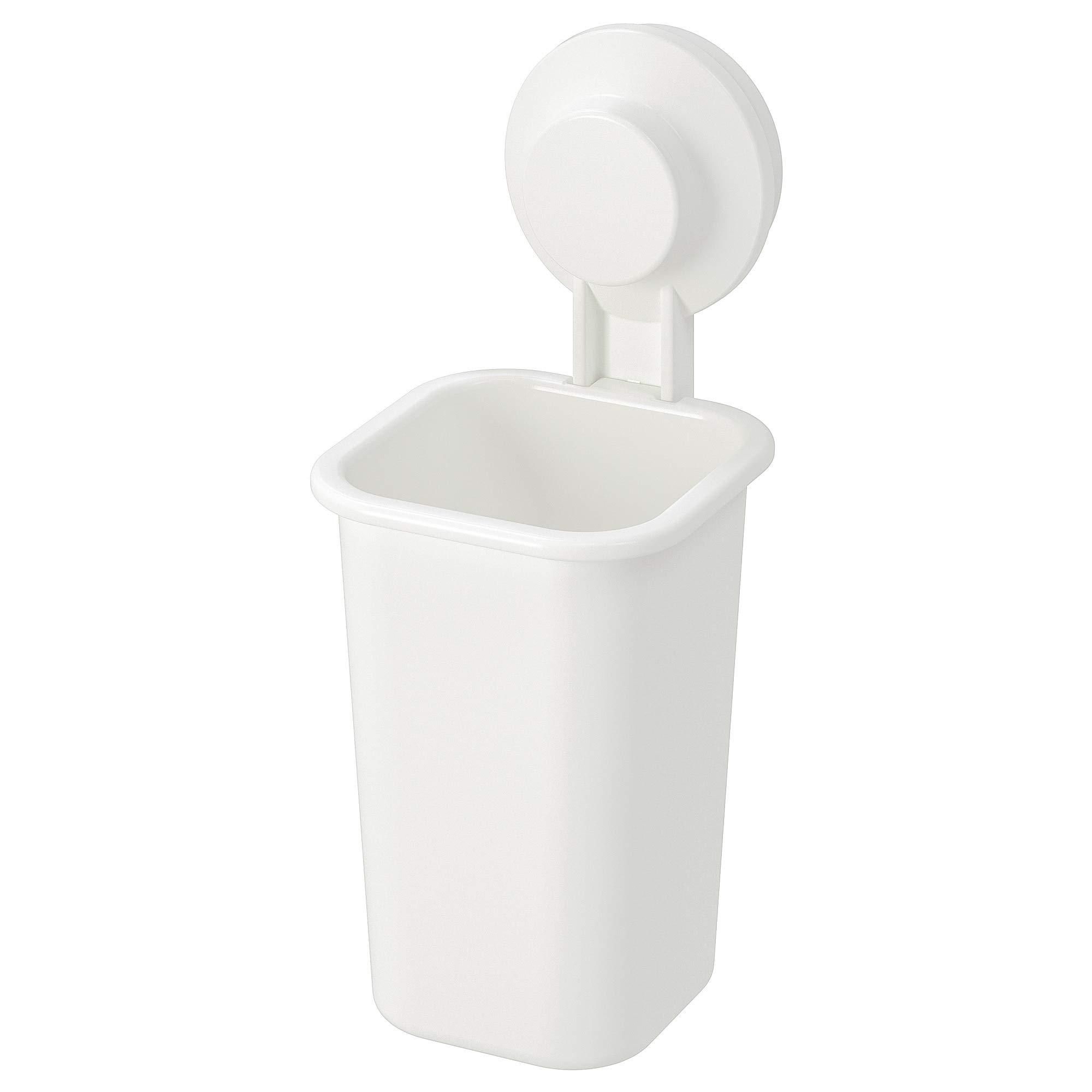 IKEA TISKEN Zahnbürstenhalter mit Saugnapf, Weiß ab 12,50 €