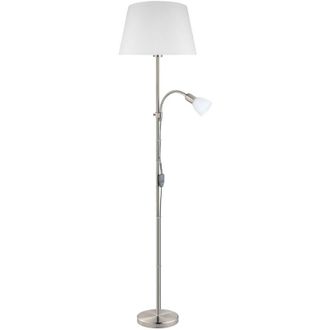 Eglo Eglo - Piantana Moderna Conesa Acciaio Nichel Satinato 1 Luce E27