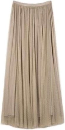 Twinset Donna, Gonne, Beige, S, new