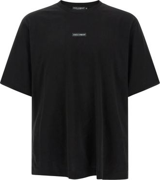 Dolce & Gabbana Hombre, Camisetas, Negro, Talla: 2XL