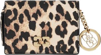 Ganni Kartenetui mit Logo