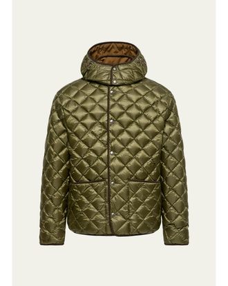 Moncler Mens Venserre Quilted Nylon Down Jacket