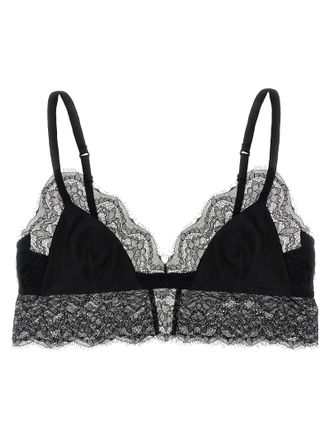 Dolce & Gabbana Black Silk Womens Bra