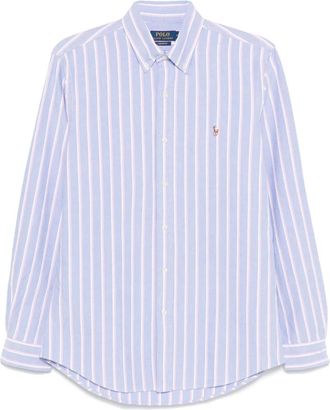 Polo Ralph Lauren striped shirt - men - Cotton - S - Blue
