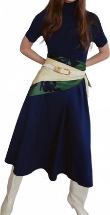 Tanya Taylor Teresa Knit Dress In Blue