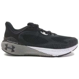 Under Armour HOVR Machina 3 CN Synthetic Textile Womens Low Top Trainers - Black White - Size:UK 6.5