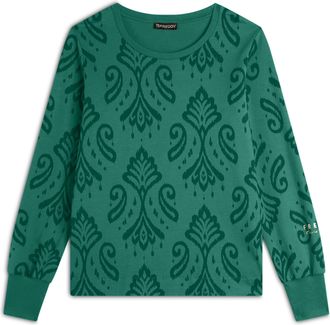 Freddy Felpa girocollo in jersey fantasia floreale