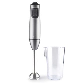 Lacor Batidora De Mano Con Vaso Lacor Batidora De Varilla 4 Cuchillas De Acero Inoxidable Ideal Para Cortar, Triturar, Montar