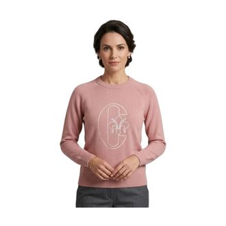 Conte Of Florence Truien & Vesten, Dames, Roze, XS, Gebreide Kraag 6550D019B040