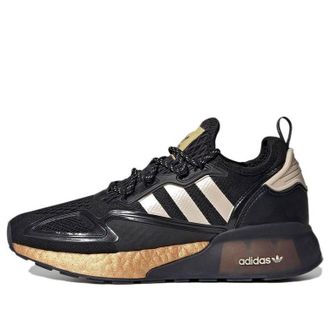 adidas (WMNS) adidas ZX 2K Boost Black Gold Metallic FY2014