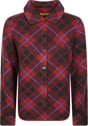 Guest In Residence Dylan Plaid Cashmere Shirt