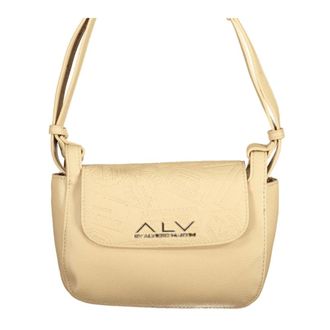 Alviero Martini 1A Classe Fergy Flap Bag - female - Alviero Martini 1a Classe - Cross Body Bags - Beige - ONE SIZE - Bags