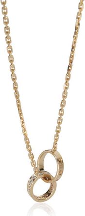 Cartier Pre-Owned Cartier Yellow Gold Diamond Love Necklace