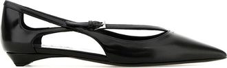 Prada Ballerinas, female, Black, Size: 6 US Scarpa