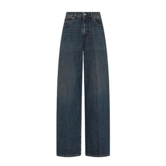 Nine In The Morning Straight Fit Jeans, female, Blue, W27, Blue Jeans for a Stylish Look