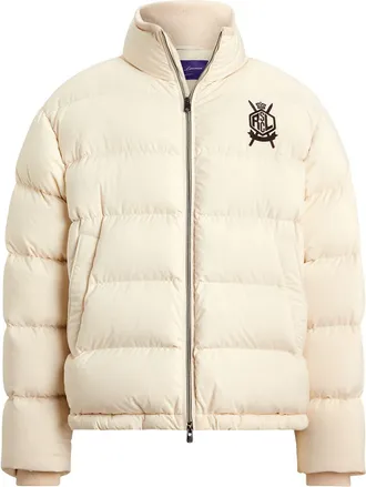 Ralph Lauren Mens Down Jacket Cream Padded &