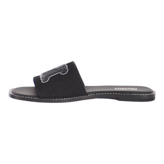 Max Mara Sliders, female, Black, Size: 10 US Bchcaucaso Sandal