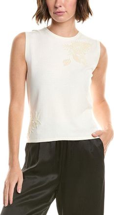 Kay Unger Kathryn Embellished Knit Top