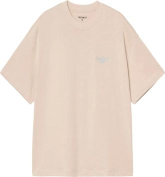 Carhartt Work in Progress Signature Script T-Shirt - men - Organic Cotton - S - Neutrals